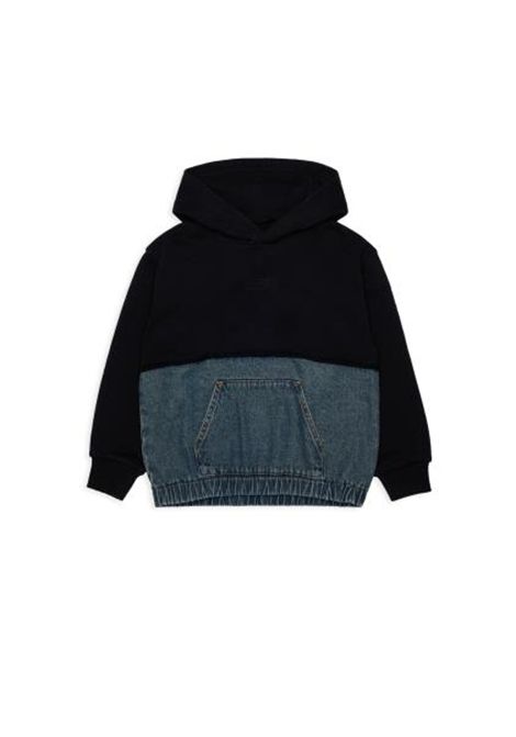 Felpa con logo MM6 KIDS MAISON MARGIELA | M61108 MM09GM6C08